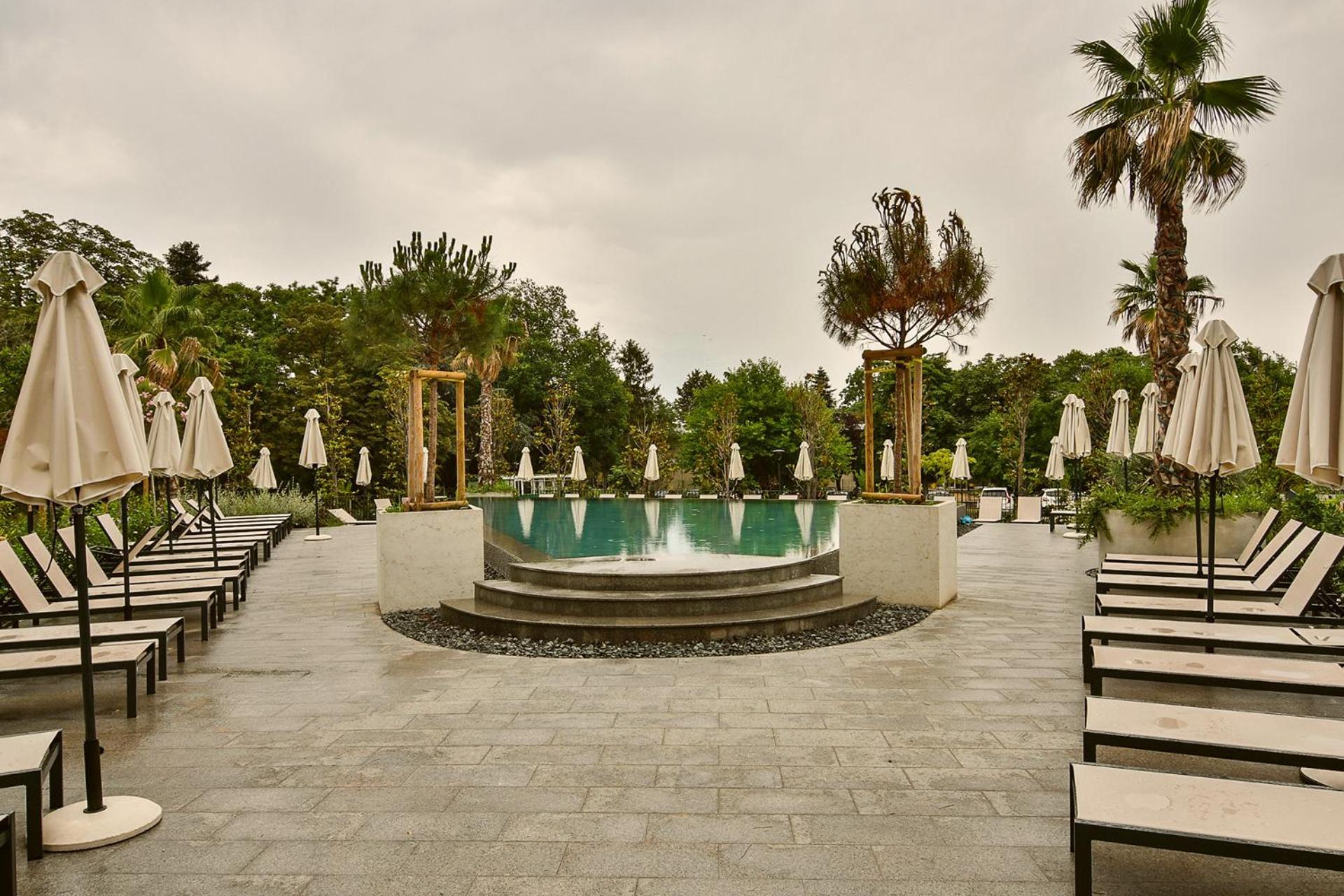 Sea Flats With Parking And Pool In Azur Residence Sveti Konstantin Buitenkant foto